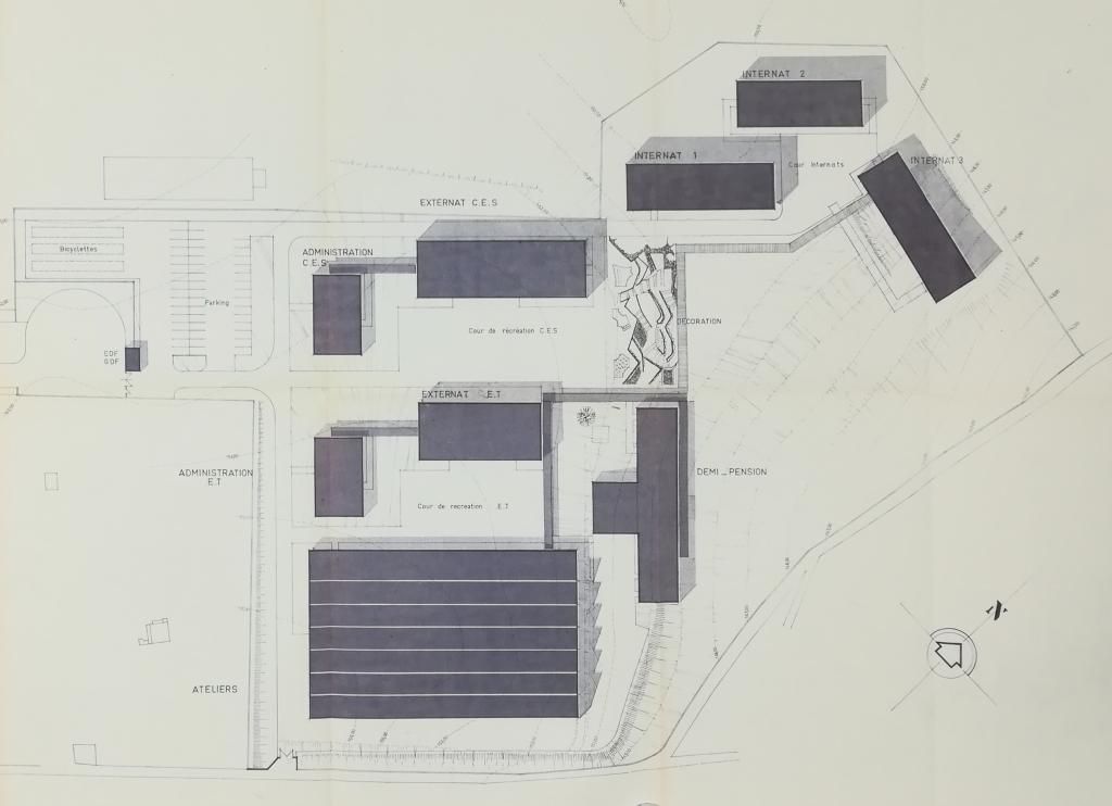 lycée Gaston Monnerville et collège Olivier de Magny (cité scolaire)