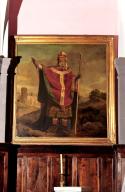 paire de tableaux et de leurs cadres formant pendant : Saint Martial, Saint Vincent