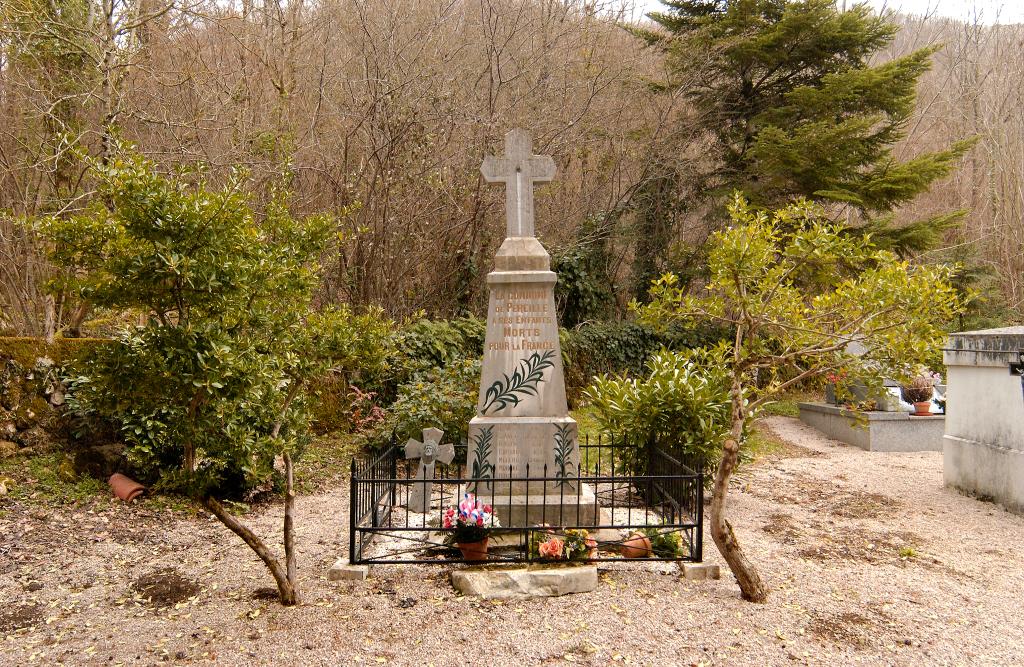 monument aux morts de la guerre de 1914-1918