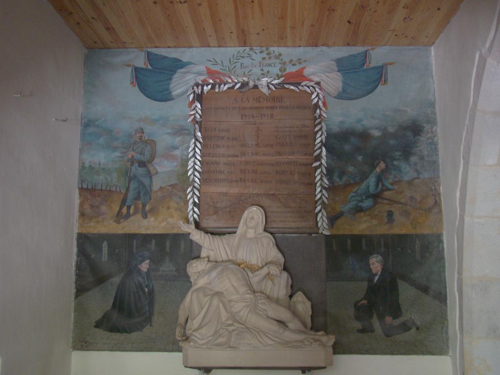 monument aux morts de la guerre 1914-1918