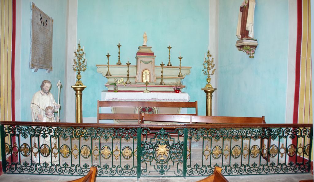 Présentation du mobilier de l'église de Saint-Geniès-de-Malgoirès