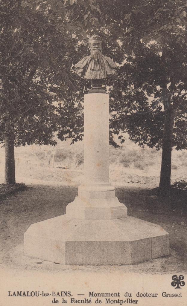 monument (monument commémoratif), du professeur Joseph Marie Eugène Grasset