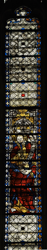 verrière N°6 de l'ancienne cathédrale de Narbonne