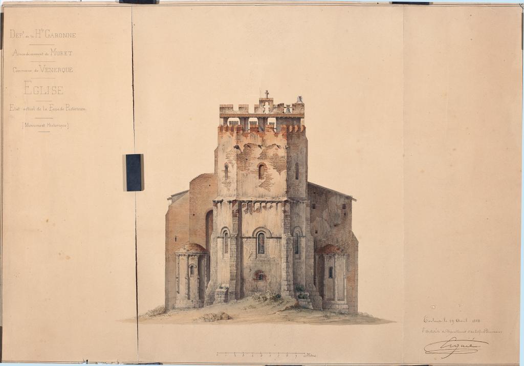 prieuré de bénédictins Saint-Pierre et Saint-Phébade, puis église paroissiale