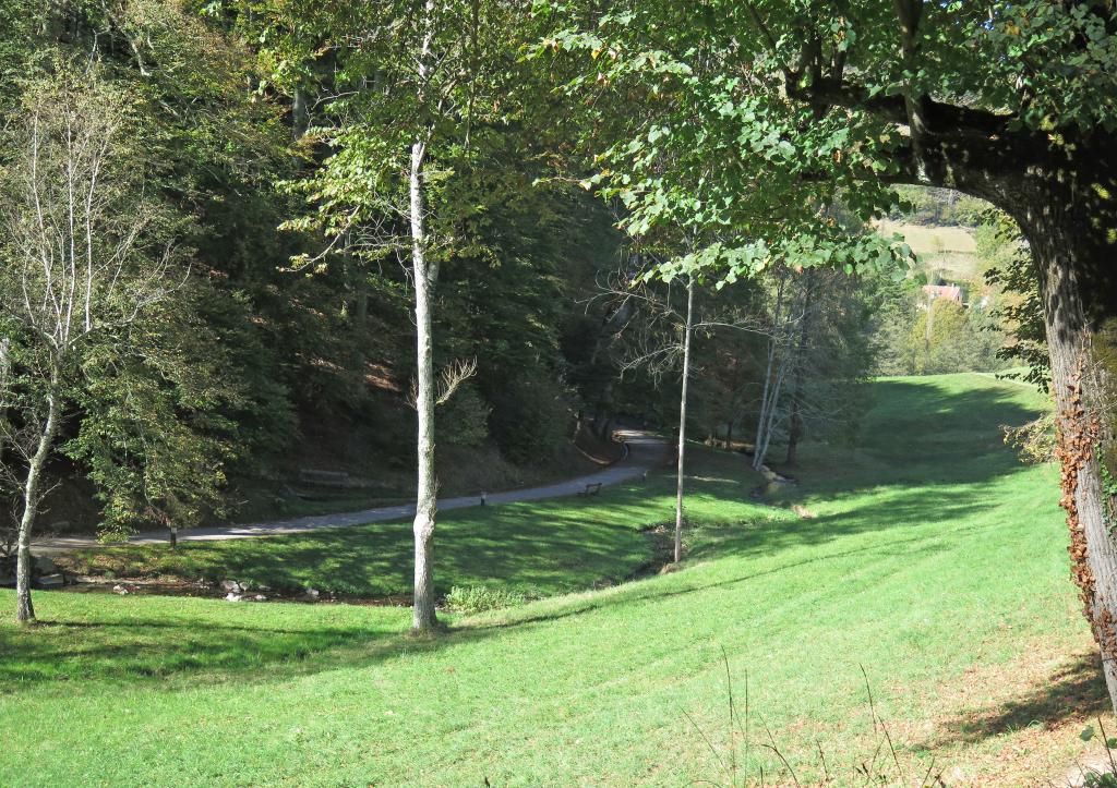 jardin public dit Vallon de Salut