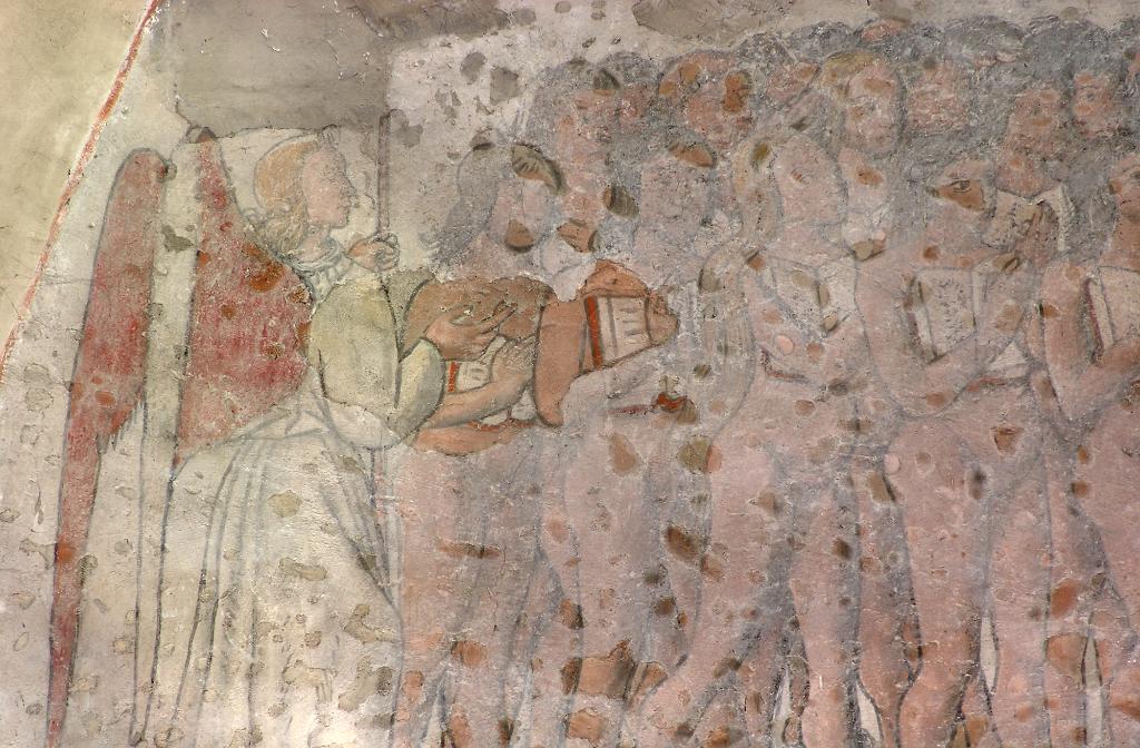 peinture monumentale du Jugement dernier