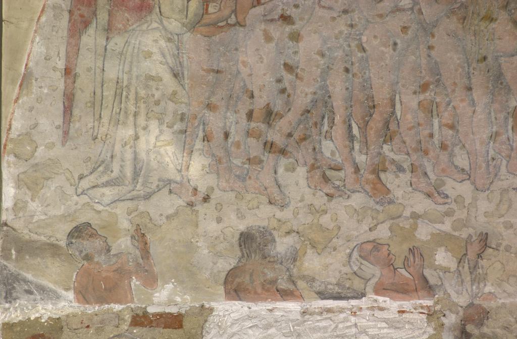peinture monumentale du Jugement dernier