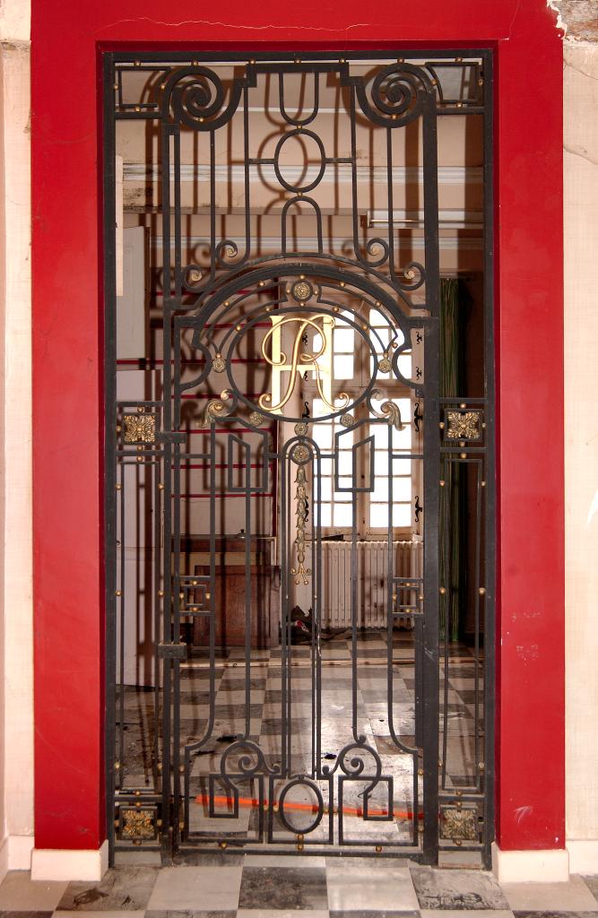 porte (clôture) de style néo-Louis XIV