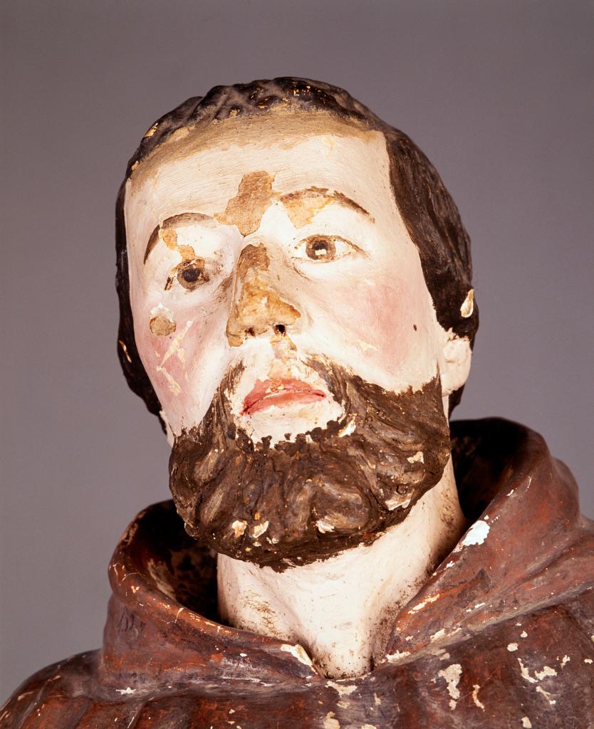 statue (petite-nature) : Saint Antoine ermite