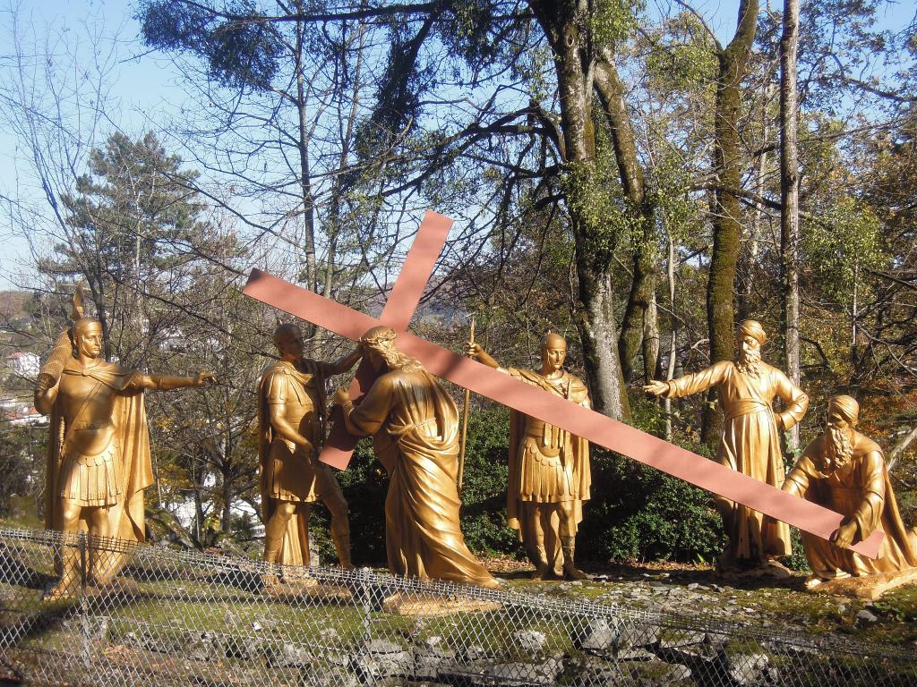 jardin paysager du calvaire dit Chemin de croix des Espélugues