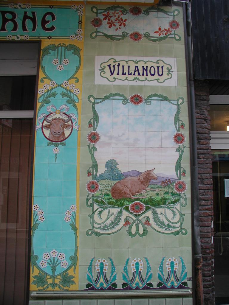 maison avec boutique, dite Boucherie moderne Villanou
