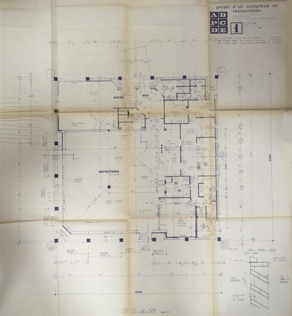 château, puis école des Frères de l'Instruction Chrétienne de Ploërmel, puis école ménagère agricole, aujourd'hui lycée d'enseignement général, technologique et agricole d'Auch Beaulieu-Lavacant