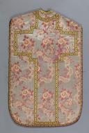 chasuble blanche et bourse de corporal