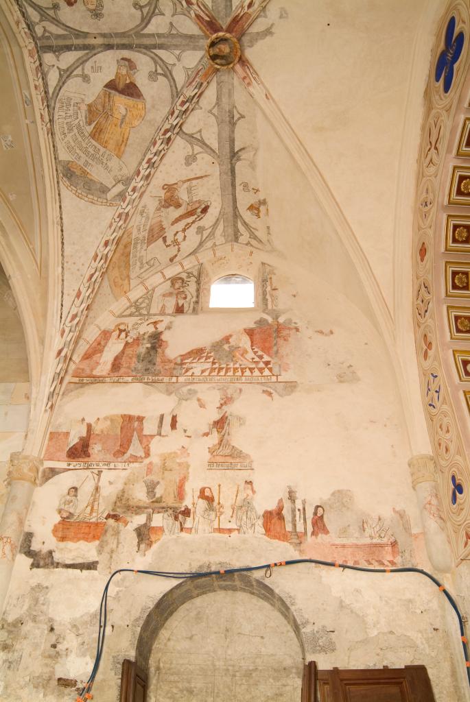 peintures monumentales de l'église Notre-Dame de la Sède