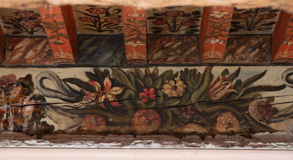 ensemble des peintures monumentales du château