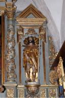 paire de statues : saint Roch et saint Jacques