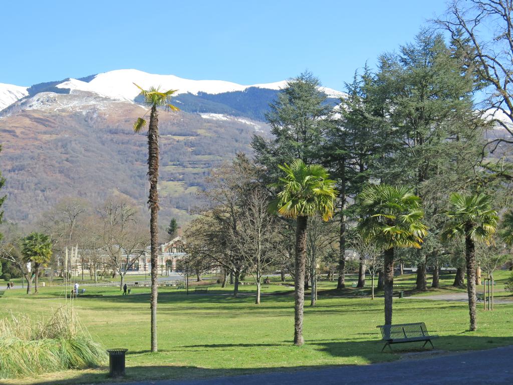 jardin d'agrément, jardin public dit parc thermal d'Argelès-Gazost
