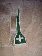 chasuble, étole de clerc : ornement vert 2