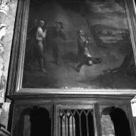 deux tableaux : scènes de la vie de saint Gaudérique