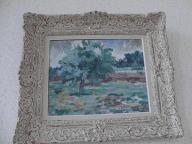 tableau et son cadre : Bretagne