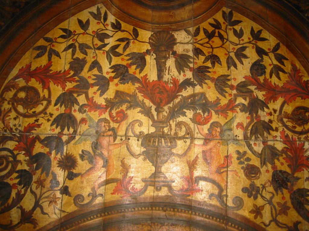 plafond peint