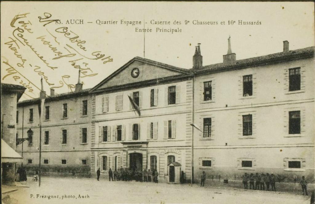 Quartier de cavalerie Henry, puis Quartier de cavalerie Espagne, Caserne d'artillerie et Centre d'Instruction du service de l'Intendance