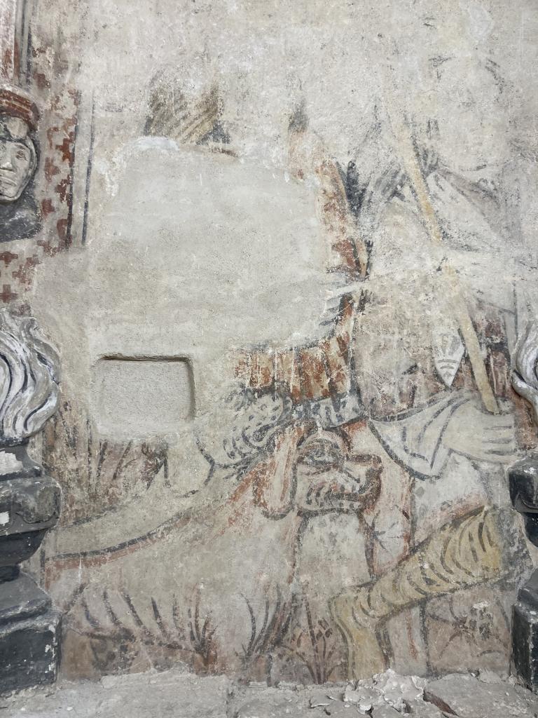 peintures monumentales de la chapelle de l'Agonie