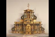 tabernacle (tabernacle à ailes et dais d'exposition), du maître-autel