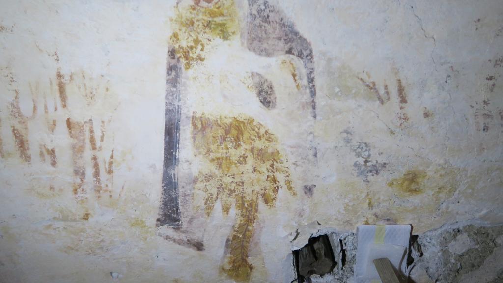Les peintures monumentales de la chapelle nord