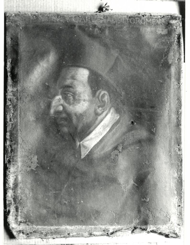 tableau : Saint Charles Borromée