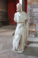 4 statues : Saint Matthieu, Saint Jean, Saint Marc, Saint Luc