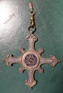 croix pectorale de chapitre de Saint-Denis de la Réunion