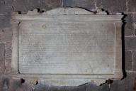 plaque commémorative des heurts avec les protestants