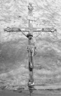 croix de procession : Christ en croix