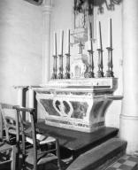 autel, tabernacle (autel tombeau) : de saint Roch