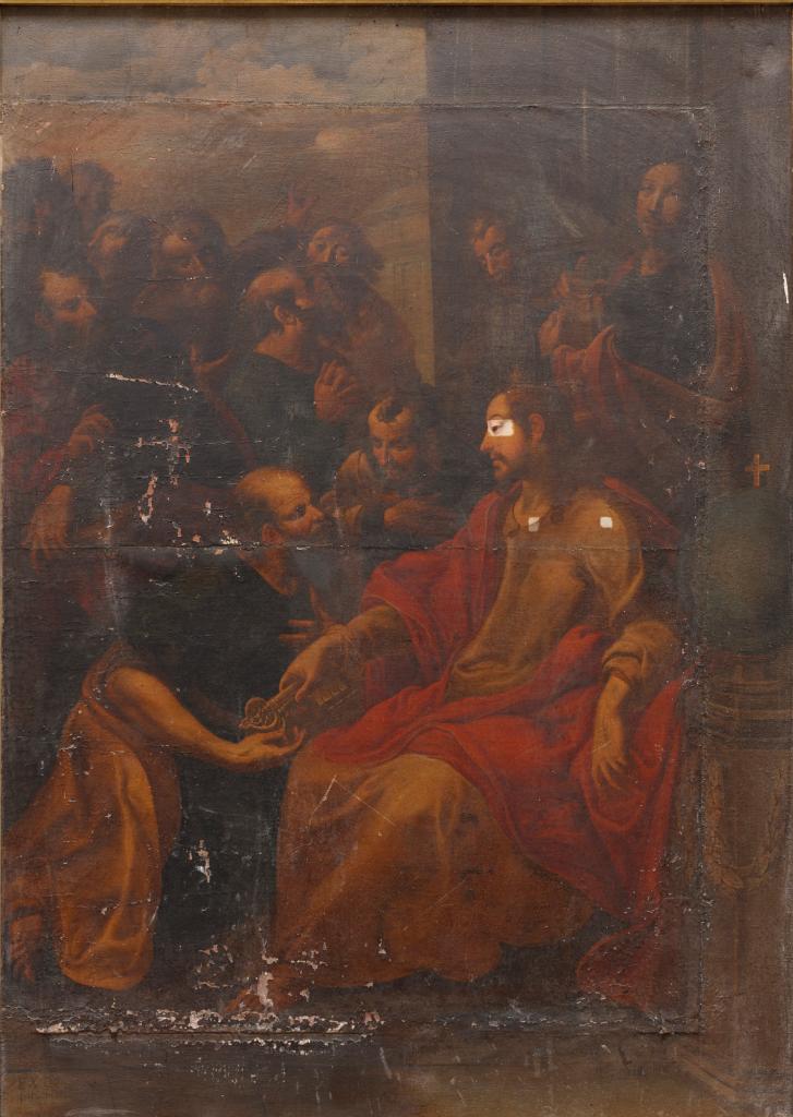 tableau : Remise des clés à saint Pierre
