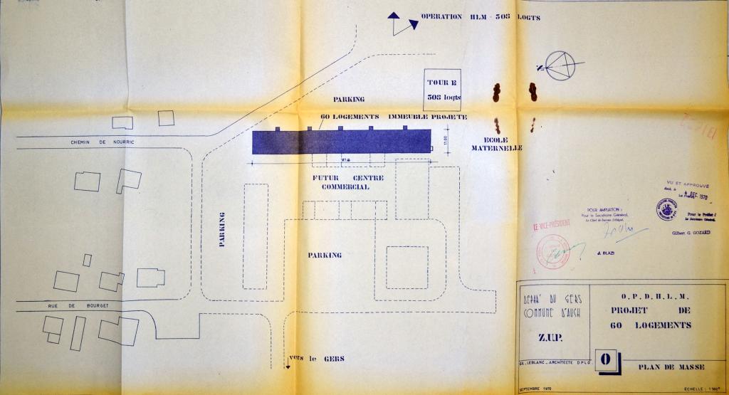 ensemble de 21, 30 et 60 logements : immeuble D'Artagnan, Porthos et Z