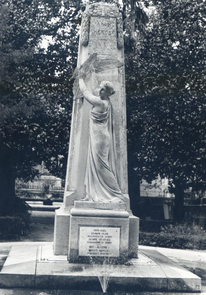 monument aux morts, fontaine monumentale, de la guerre de 1914-1918