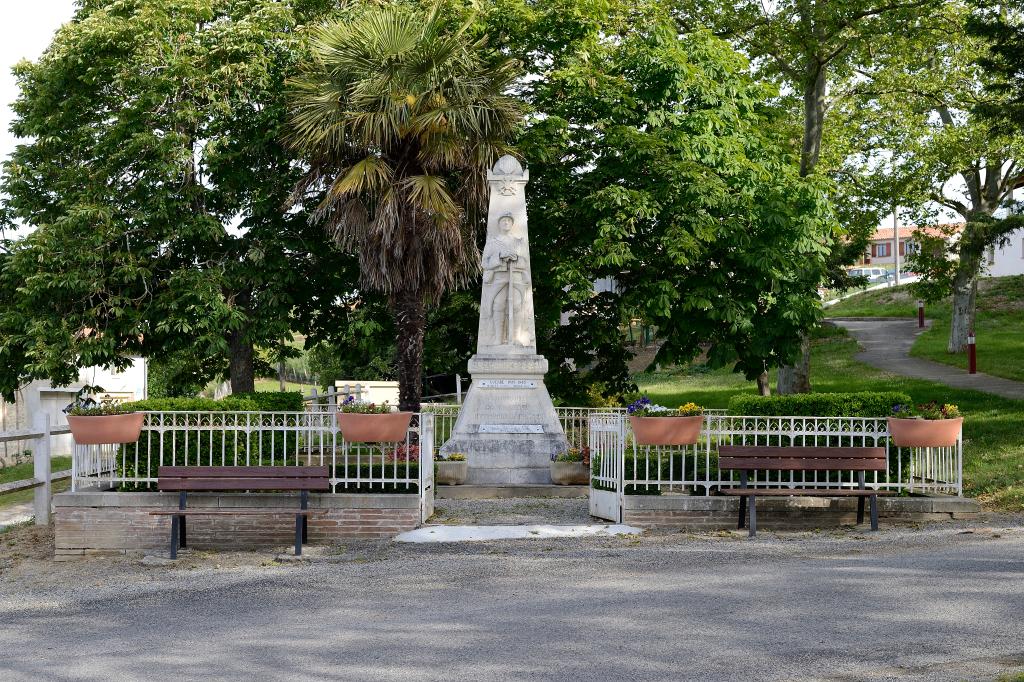 monument aux morts de la guerre de 1914-1918, de la guerre de 1939-1945 et des conflits d'outre-mer
