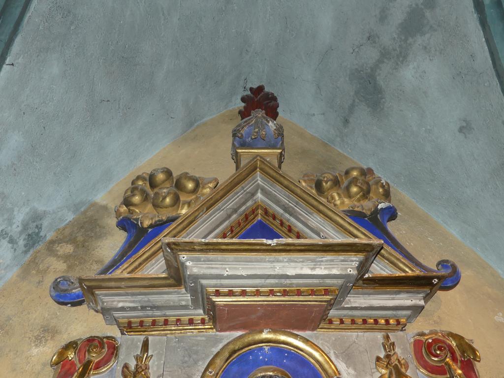 retable de la chapelle de la Vierge