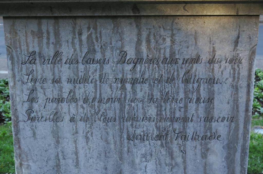 statue : Muse bagnéraise
