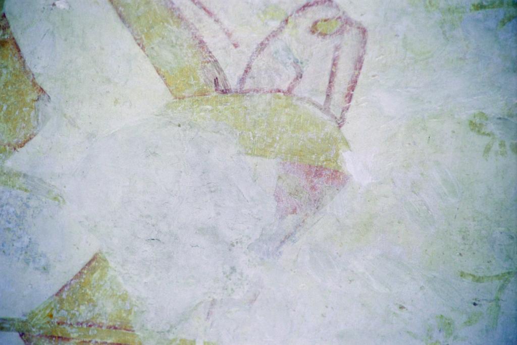 ensemble de deux peintures monumentales ; La Passion et la Résurrection