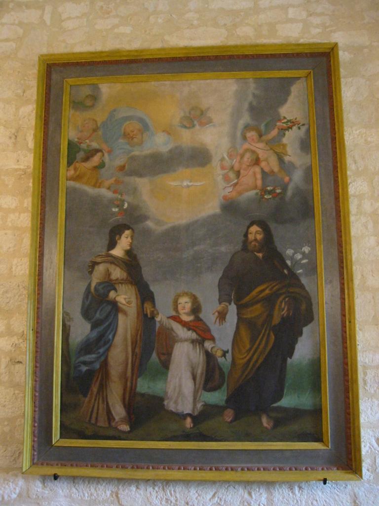 tableau : La Sainte Famille