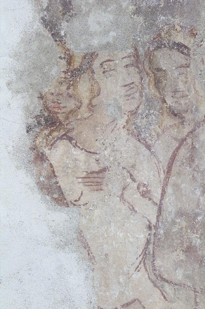 peinture monumentale de la chapelle Sainte-Anne : scènes de l'enfance de la Vierge