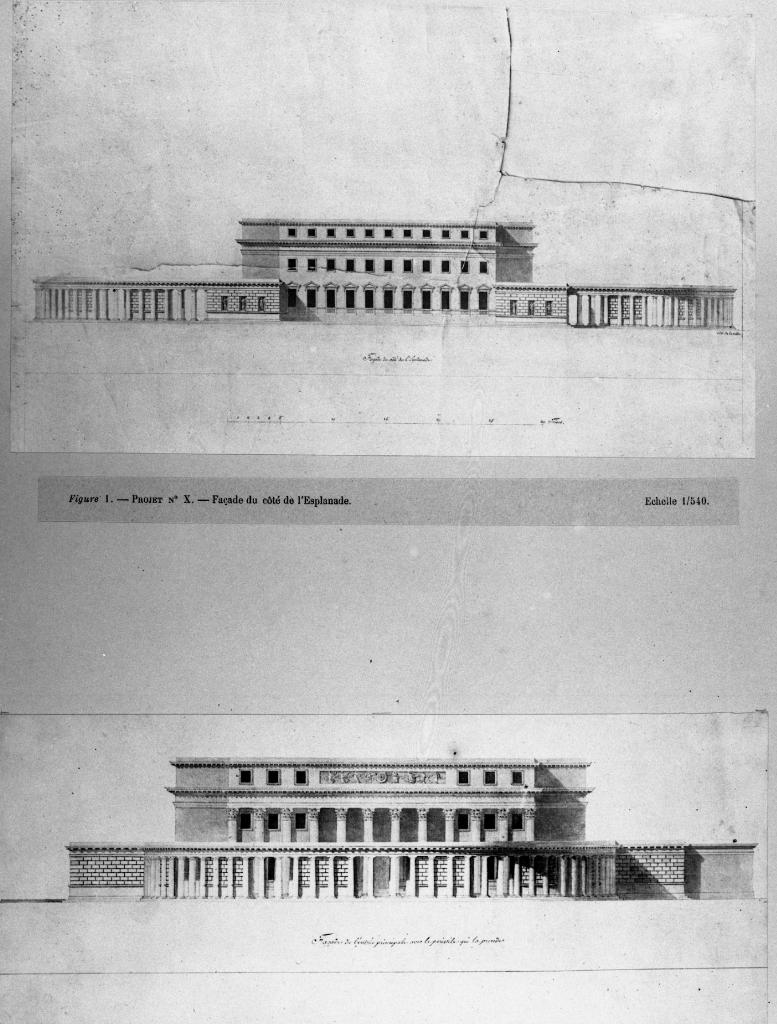 palais des Etats Provinciaux non réalisé