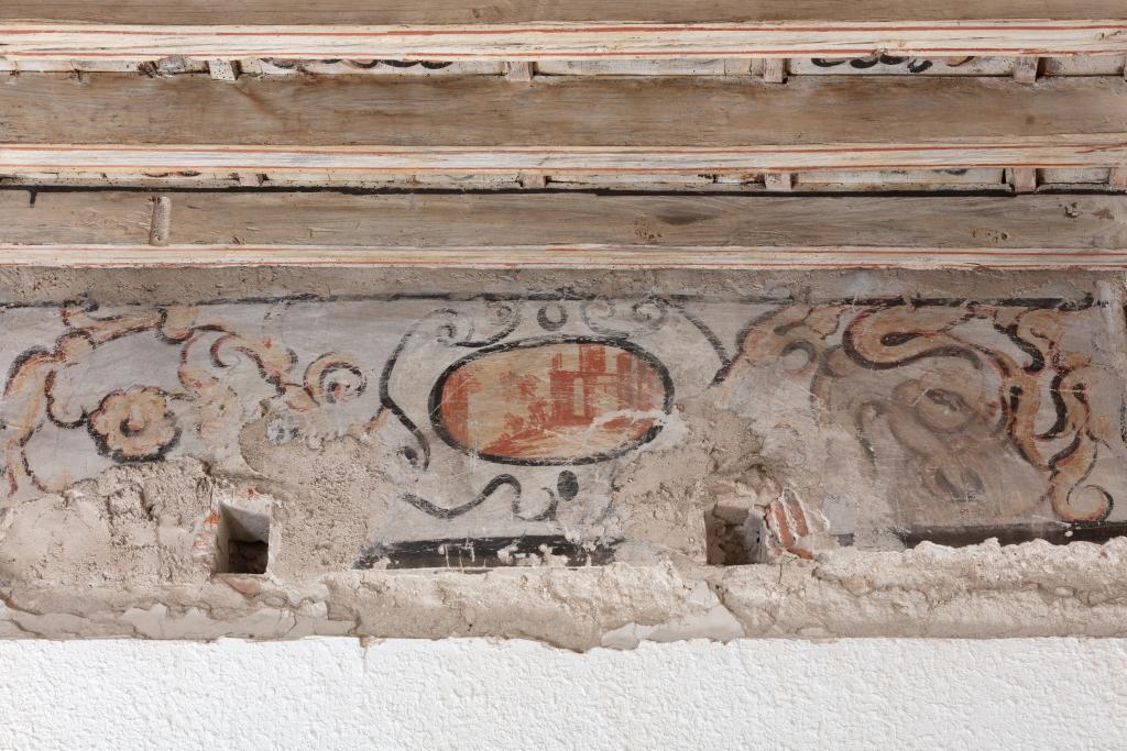 ensemble des peintures monumentales du château