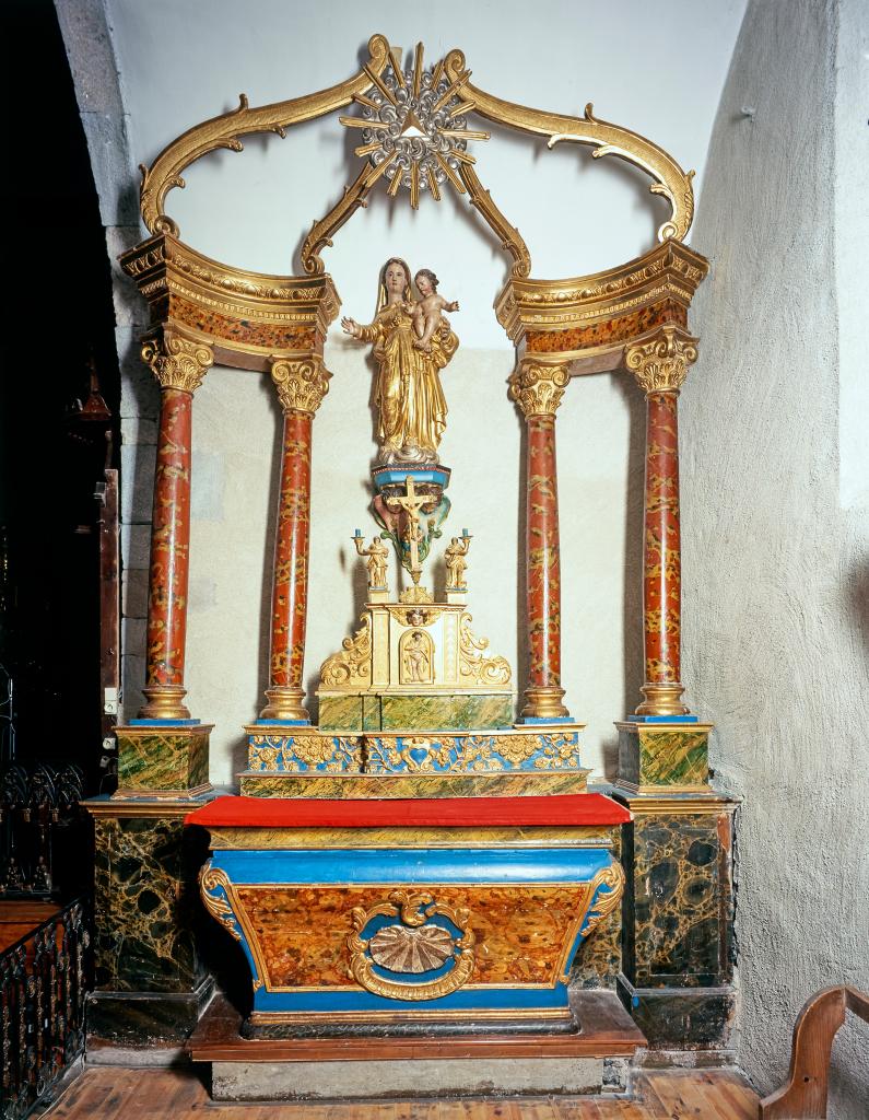 autel retable tabernacle du Rosaire