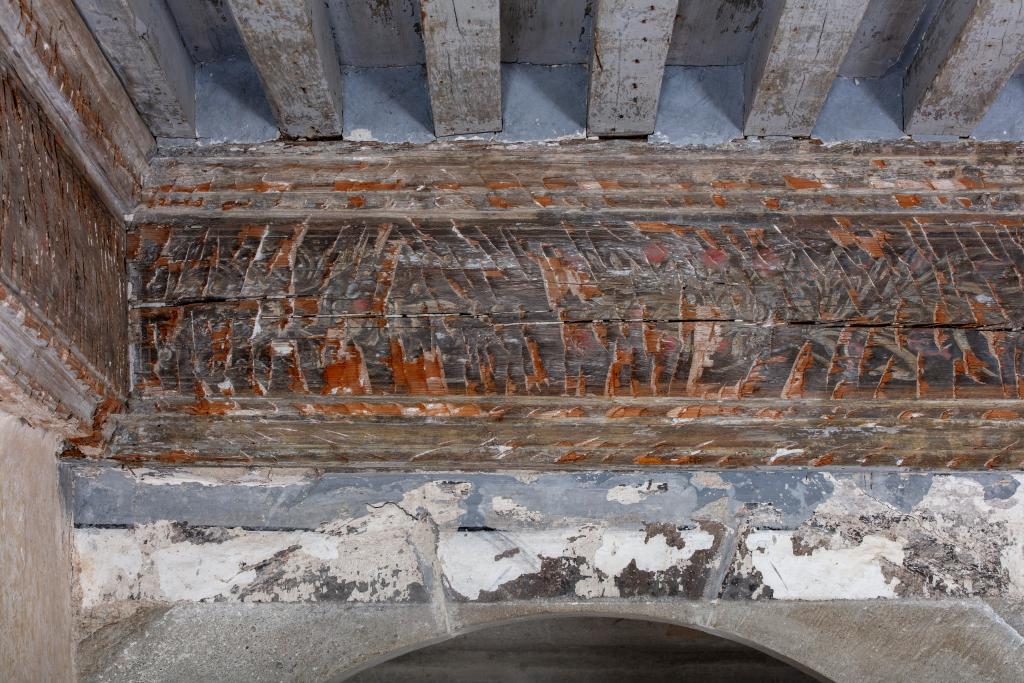 ensemble des peintures monumentales du château