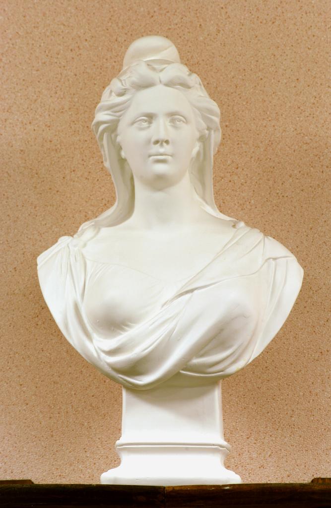 buste (buste à mi-corps sur piédouche) : La République dite Marianne