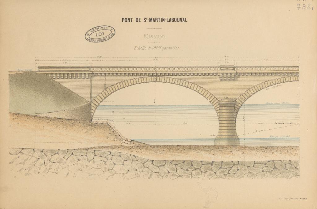 pont de Saint-Martin, dit viaduc de Cénevières